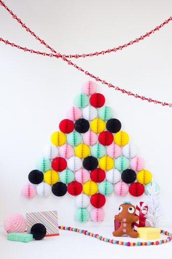 15 DIY nápadů na originální vánoční stromeček